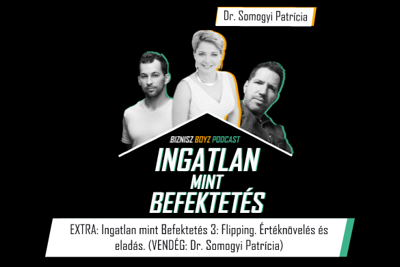 EXTRA: Ingatlan mint Befektetés 3: Flipping. Értéknövelés és eladás. (VENDÉG: Dr. Somogyi Patrícia)